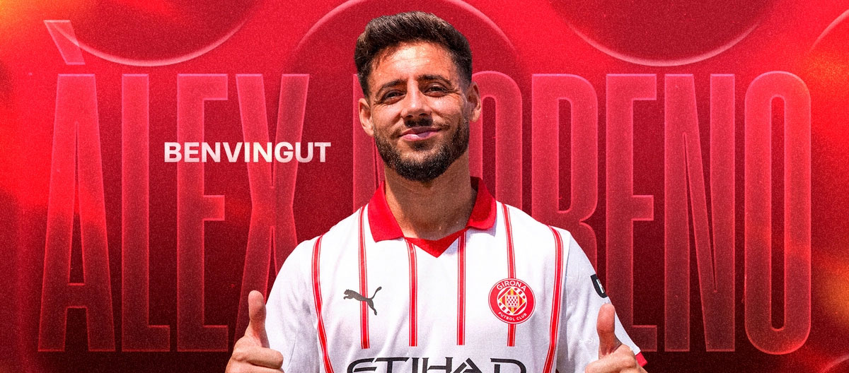 Bek sayap kiri Aston Villa asal Spanyol, Alex Moreno, bergabung dengan Girona dengan status bebas transfer.