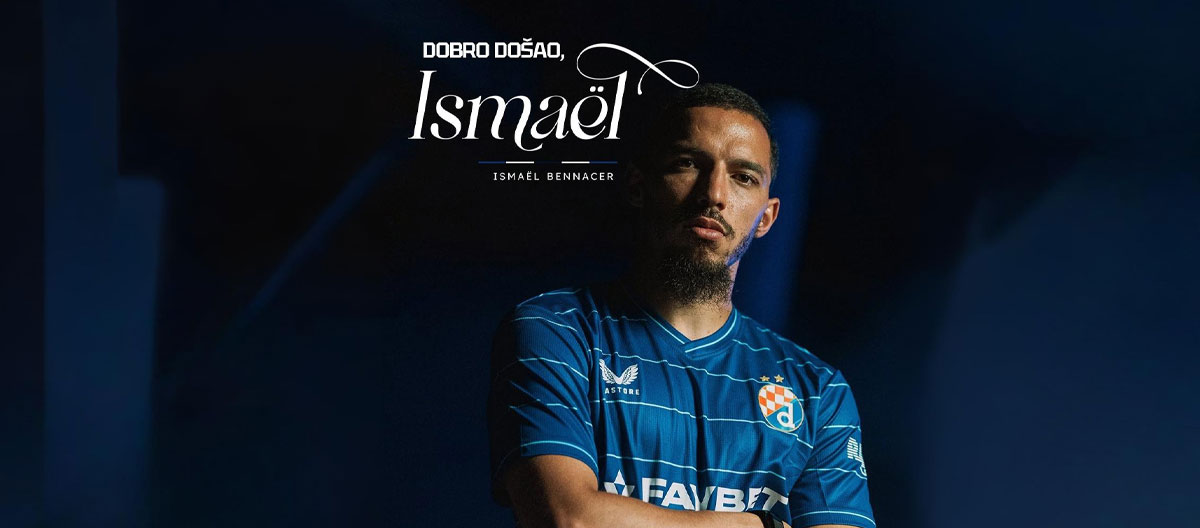 Tiền vệ phòng ngự người Algeria của AC Milan, Ismaël Bennacer, gia nhập Dinamo Zagreb theo dạng cho mượn.