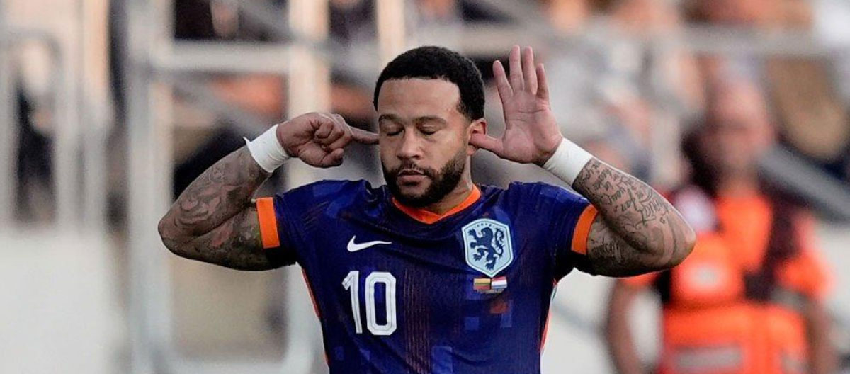 ◤Copa do Mundo da FIFA 2026 nos Estados Unidos, México e Canadá - Eliminatórias da UEFA◢ Memphis Depay quebra recorde de gols enquanto a Holanda vence a Lituânia com uma vitória apertada por 2 a 3 fora de casa.