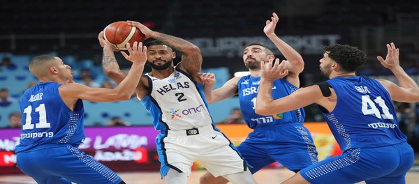 Antetokounmpo mencetak 37 poin untuk membawa Yunani ke perempat final, sementara Israel sayangnya tersingkir.