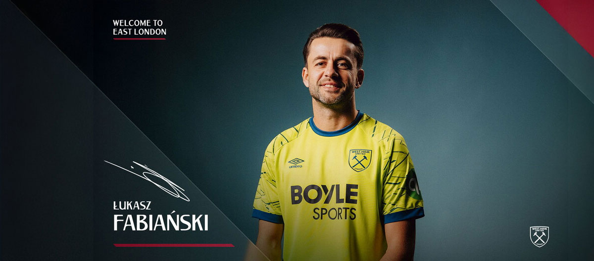 O ex-lendário goleiro da seleção polonesa Lukasz Fabianski voltou ao West Ham United.