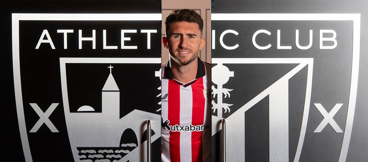 O ex-zagueiro do Manchester City e da seleção espanhola Aymeric Laporte volta ao Athletic Bilbao.
