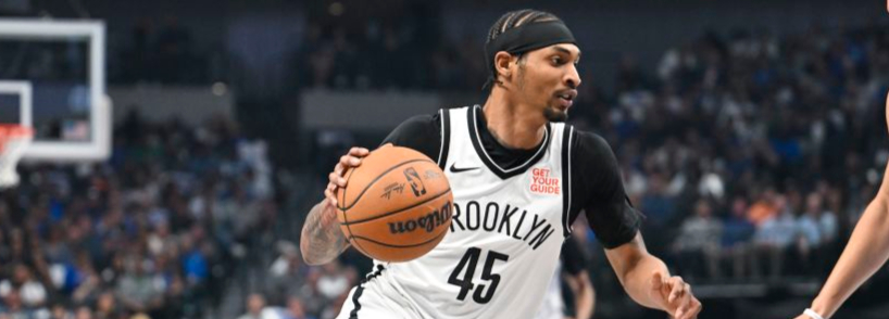 Oficial: Os Nets dispensaram oficialmente o armador Keon Johnson, de 23 anos