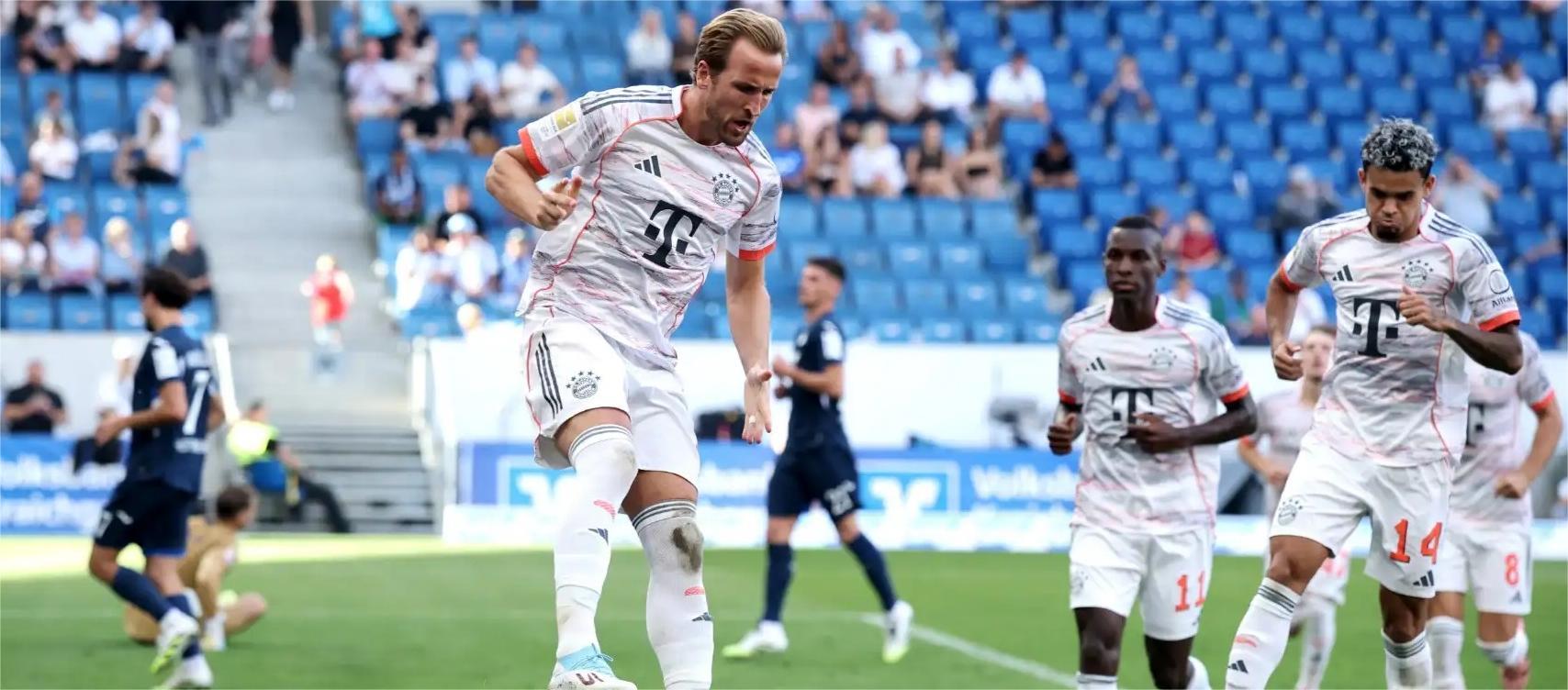 Bundesliga - Kane marca três gols e Bayern de Munique derrota Hoffenheim por 4 a 1