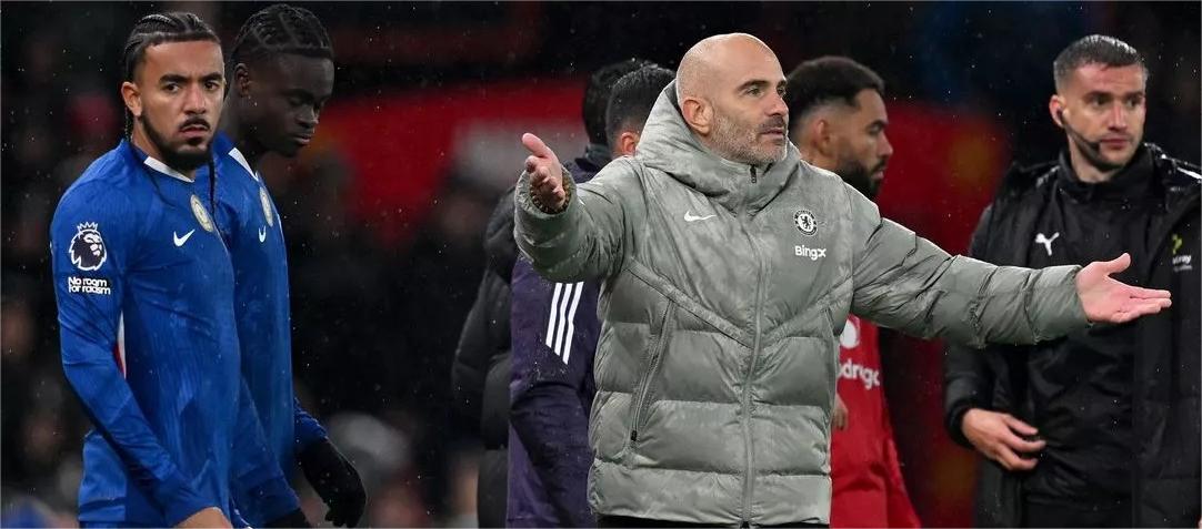 Chelsea perdeu para o Manchester United e Maresca disse que o cartão vermelho afetou o plano de batalha