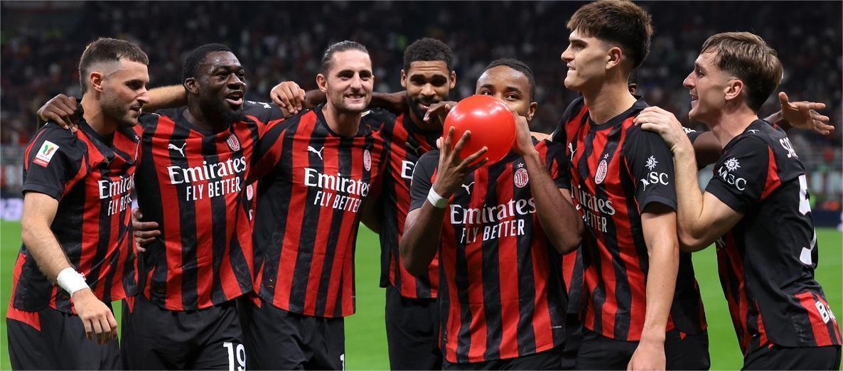 Piala Italia - Nkunku mencetak gol saat AC Milan mengalahkan Lecce 3-0