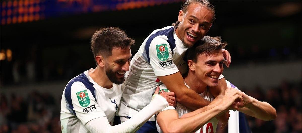Cúp Liên đoàn Anh - Palinha ghi bàn giúp Tottenham Hotspur loại Doncaster Rovers với tỷ số 3-0