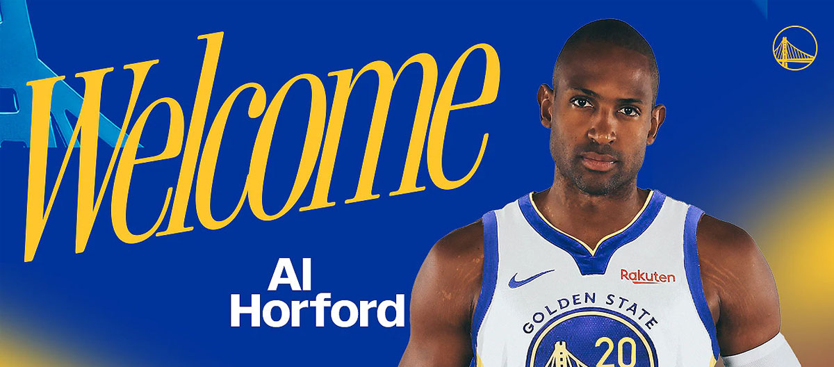 O Golden State Warriors anunciou oficialmente a contratação da lenda do Boston Celtics, Al Horford.