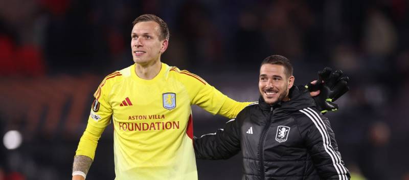 Marco Bizot được triệu tập kịp thời để giúp Aston Villa giữ cho Feyenoord không ghi được bàn nào