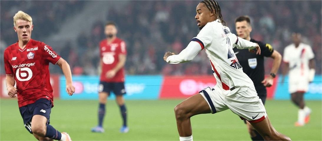 Ligue 1 Pháp – Nuno Mendes ghi bàn giúp Paris Saint-Germain hòa 1-1 với Lille