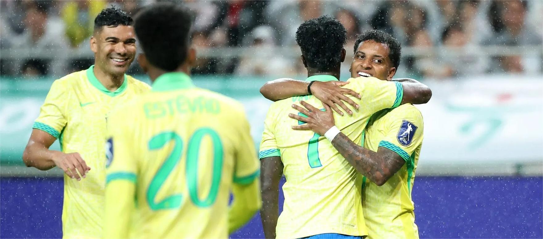 Trận giao hữu - Rodrigo ghi hai bàn giúp Brazil đánh bại Hàn Quốc với tỷ số 5-0