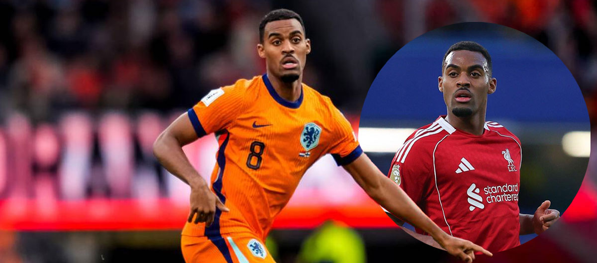 A Federação Holandesa de Futebol confirmou que o volante do Liverpool, Ryan Gravenberch, sofreu uma pequena lesão no tendão da coxa e deve ficar afastado dos gramados por várias semanas.
