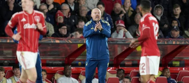 Nottingham Forest memenangkan pertandingan Eropa pertama mereka dalam 30 tahun dan Dyche memuji penampilan luar biasa timnya