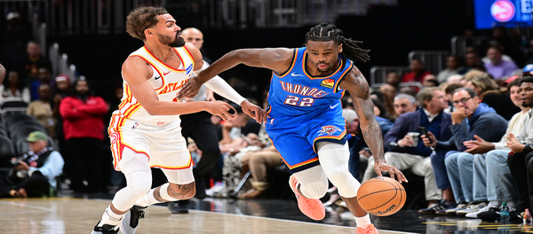 Holmgren marca 31 pontos e Thunder derrota Hawks por 117 a 100, sua terceira vitória consecutiva