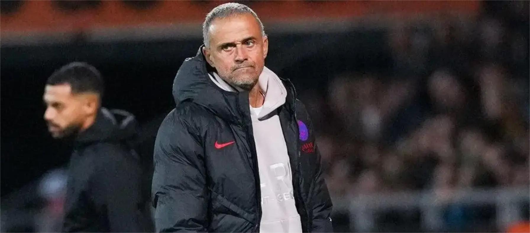 Enrique acredita que o Paris Saint-Germain não conseguiu controlar o ritmo da partida após o empate com o Lorient.