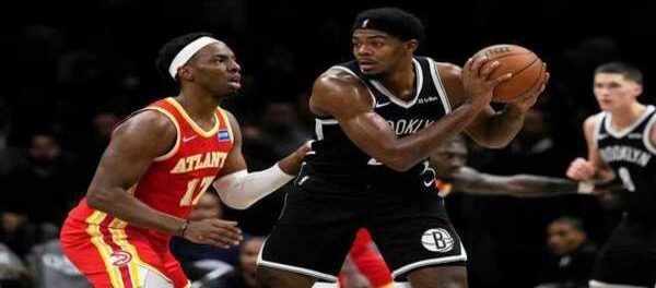 Os 32 pontos e 9 rebotes de Porter Jr. não foram suficientes para evitar a derrota dos Hawks por 117 a 112 para os Nets, encerrando sua sequência de derrotas.