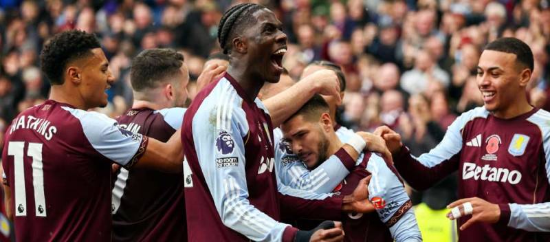 Aston Villa vence seis jogos consecutivos em casa; Emery elogia o desempenho da equipe.