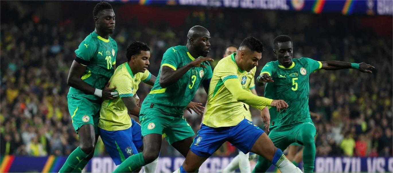 友谊赛——卡塞米罗破门　巴西2比0击败塞内加尔