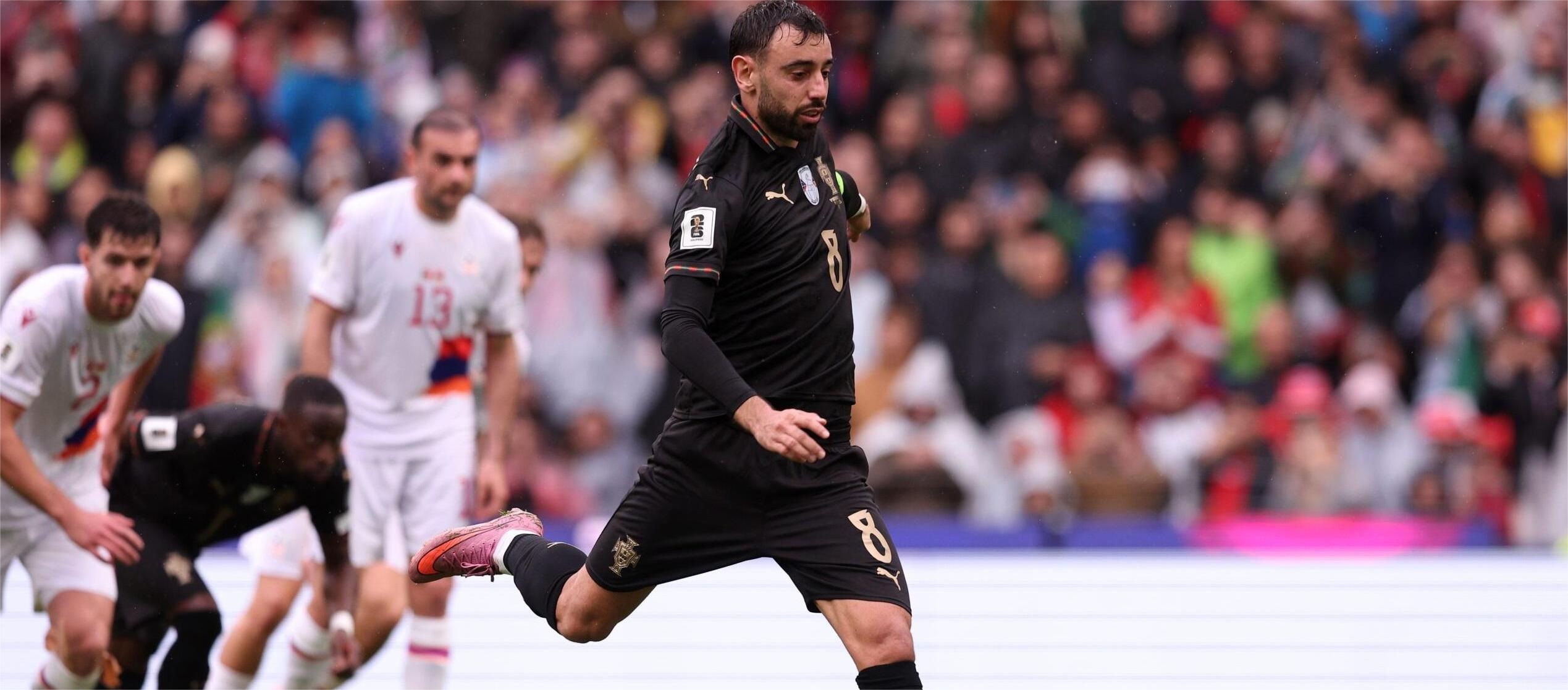 世预赛 ——若昂·内维斯上演帽子戏法 葡萄牙9比1大胜亚美尼亚