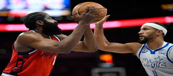 คะแนน 31 แต้ม, รีบาวด์ 5 ครั้ง และแอสซิสต์ 8 ครั้งของฮาร์เดนไม่เพียงพอที่จะช่วยให้คลิปเปอร์สรอดพ้นจากความพ่ายแพ้ 101-129 ให้กับแมจิก ซึ่งพวกเขาพ่ายแพ้เป็นนัดที่ 3 ติดต่อกัน