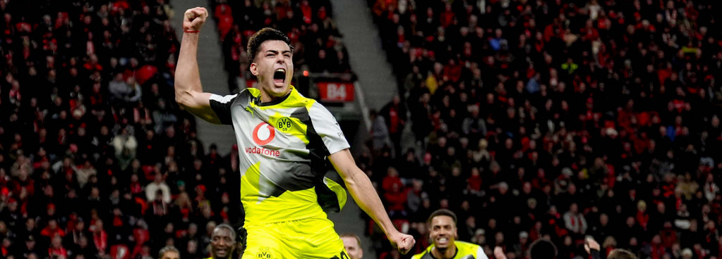 Bundesliga – Anselmino và Adyemi ghi bàn liên tiếp, giúp Borussia Dortmund giành chiến thắng 2-1 trên sân khách trước Bayer Leverkusen.