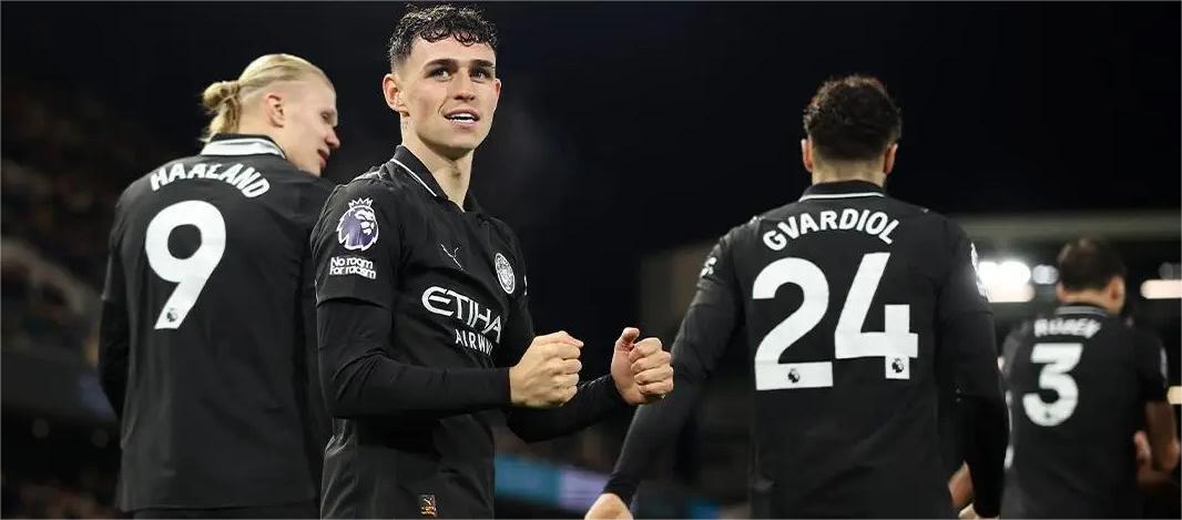 Premier League – Foden scores twice as Manchester City beat Fulham 5-4