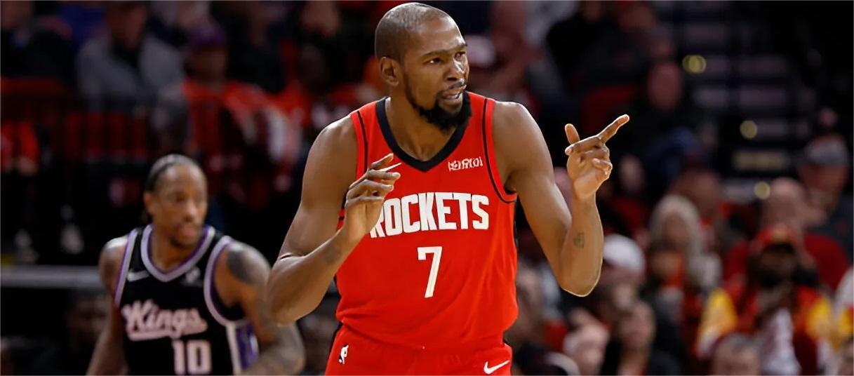 Rockets vencem Kings; Kevin Durant diz que o contra-ataque foi um fator crucial.