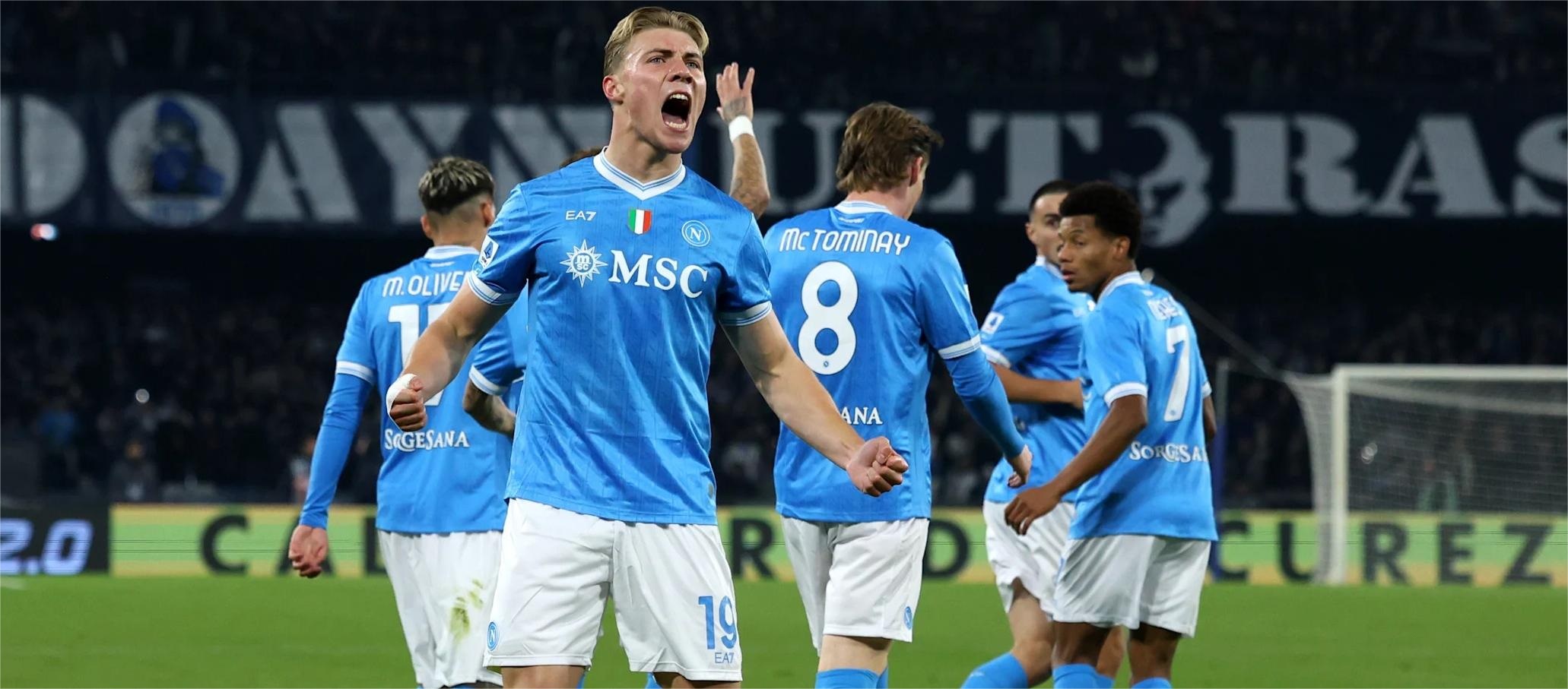 Serie A – Hoylund ghi hai bàn giúp Napoli đánh bại Juventus với tỷ số 2-1