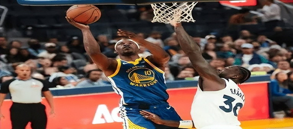 Sự trở lại của Curry và 39 điểm ghi được vẫn không đủ để giúp Timberwolves giành chiến thắng sít sao 127-120 trước Warriors.