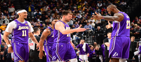 Doncic's 45-point outburst helped the Lakers defeat the Jazz 143-135.