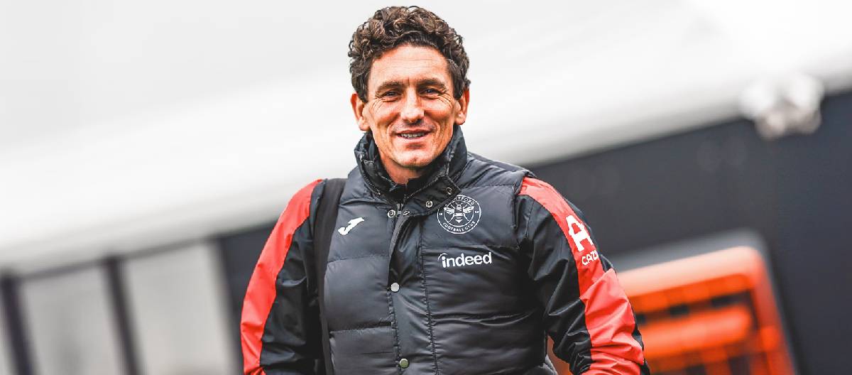 Brentford manager Keith Andrews admitted he is excited about his upcoming reunion with former teammate Rob Edwards.
