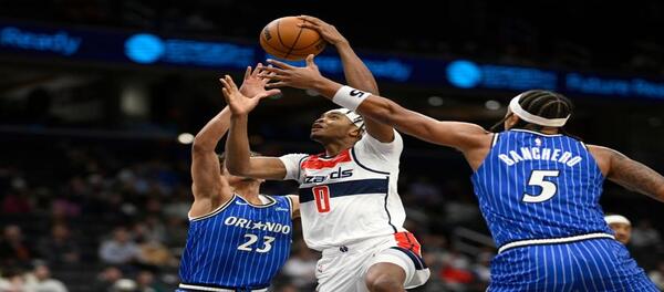 27 poin yang dicetak McCollum menyelamatkan Wizards dari kekalahan 120-112 melawan Magic.