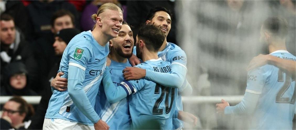 Copa da Liga Inglesa – Semenio marca e o Manchester City vence o Newcastle por 2 a 0.