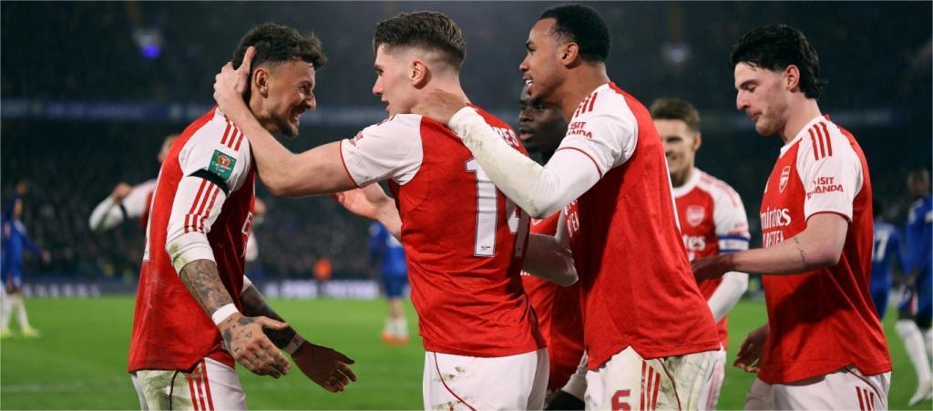 Copa da Liga Inglesa – Dzekeresh marca e o Arsenal vence o Chelsea por 3 a 2.