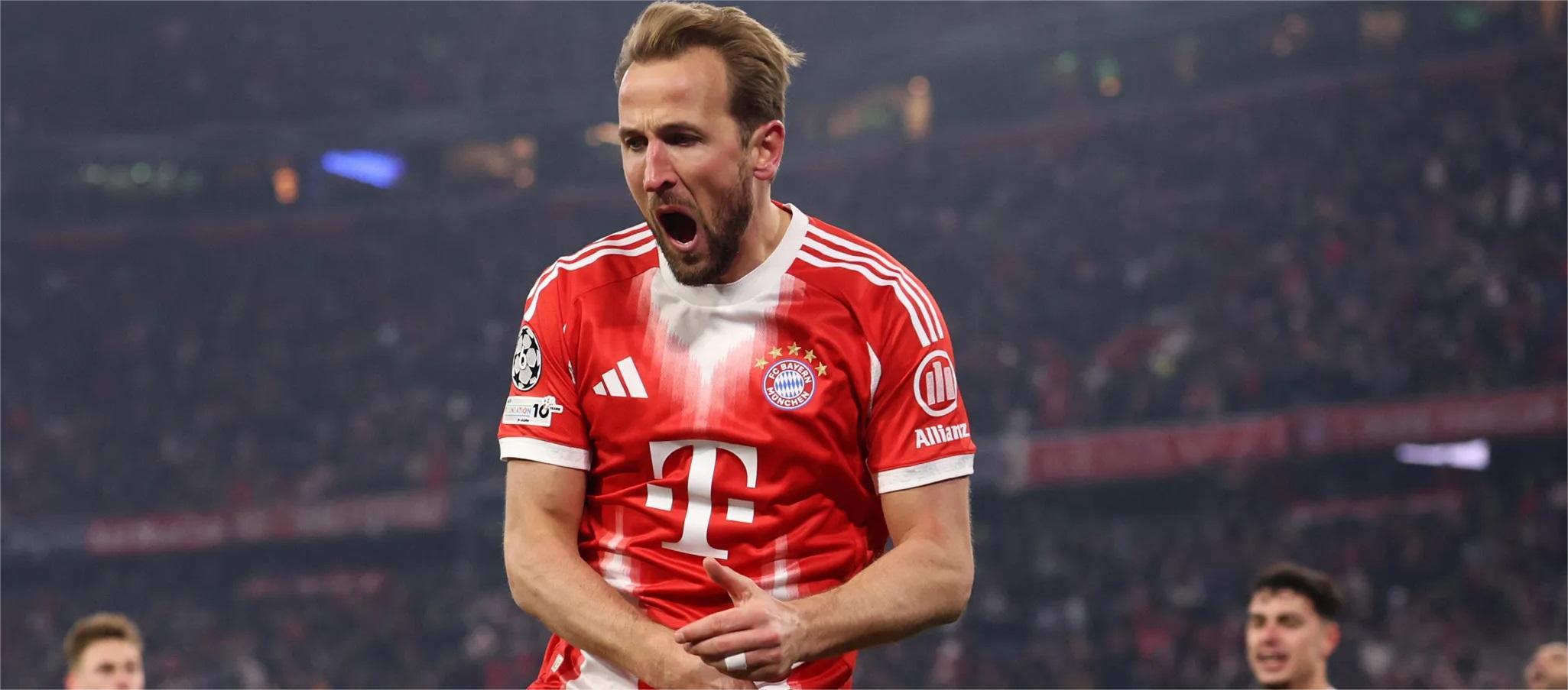 Kane: Estamos orgulhosos de termos nos classificado para as oitavas de final da Liga dos Campeões.