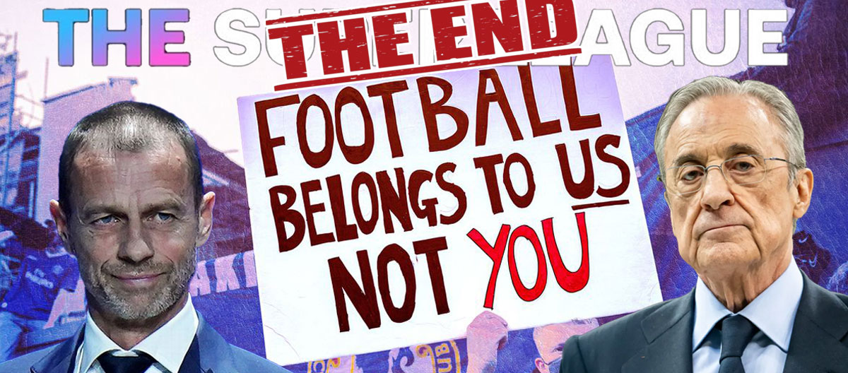 Real Madrid officially decided to end its plan to create a European Super League..