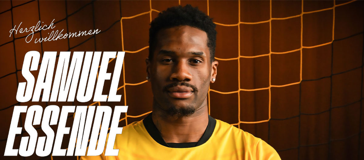 BSC Young Boys completes the signing of Augsburg's DR Congolese international striker Samuel Essende..