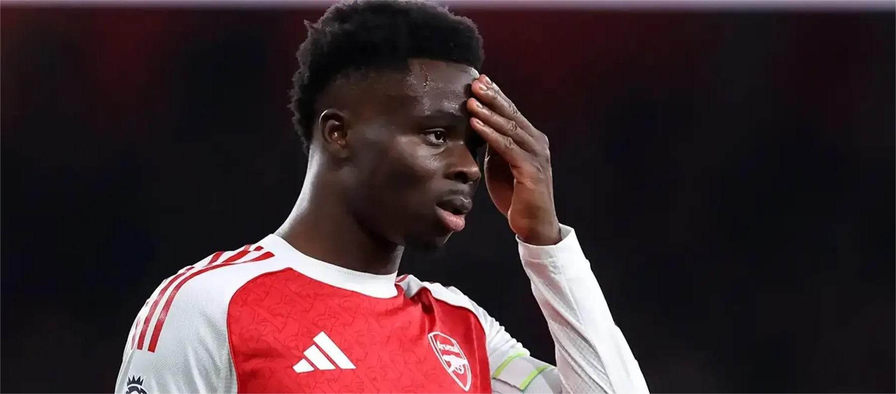 ซาก้าเชื่อว่าอาร์เซนอลยังคงได้เปรียบในการลุ้นแชมป์