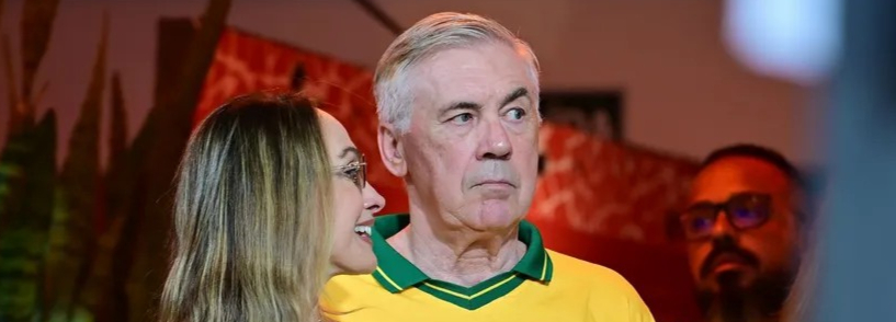 Ancelotti confirms he will extend his contract with the Brazilian national team for four years: I enjoy it.
