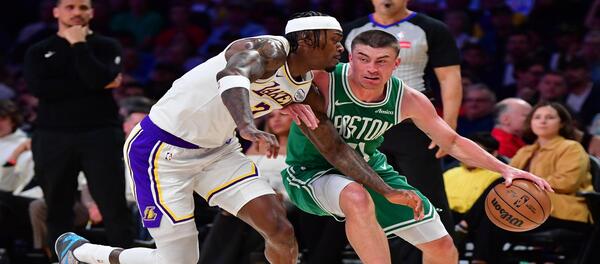 Doncic's 25 points weren't enough to stop the Celtics from defeating the Lakers 111-89.