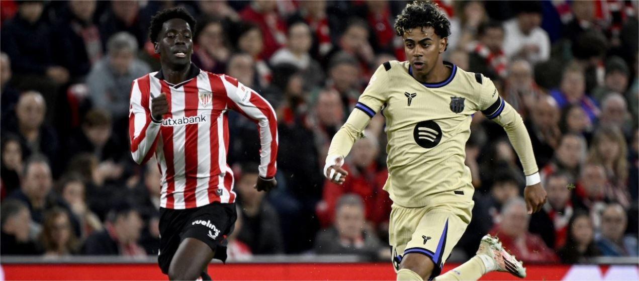 La Liga – Alma ghi bàn giúp Barcelona đánh bại Athletic Bilbao 1-0.