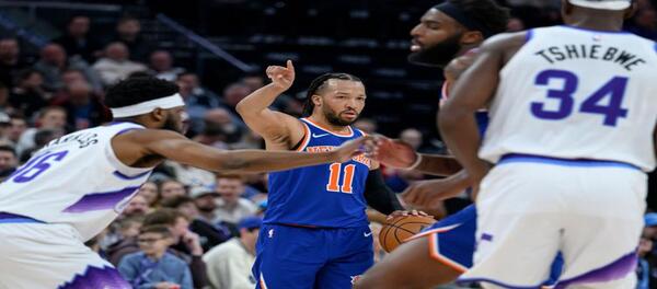 Sensabo marcou 29 pontos, mas não foi suficiente para evitar a derrota dos Knicks para o Jazz por 134 a 117.