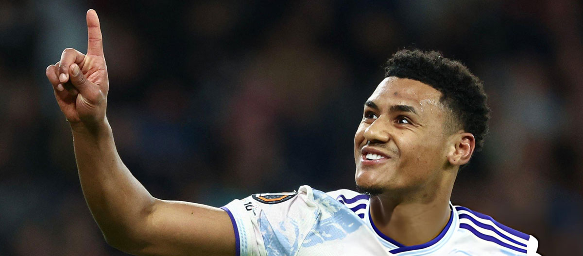 ◤Liga Europa da UEFA◢ Ollie Watkins marca e quebra o jejum de gols, garantindo a vitória apertada do Aston Villa sobre o Lille por 1 a 0 fora de casa.