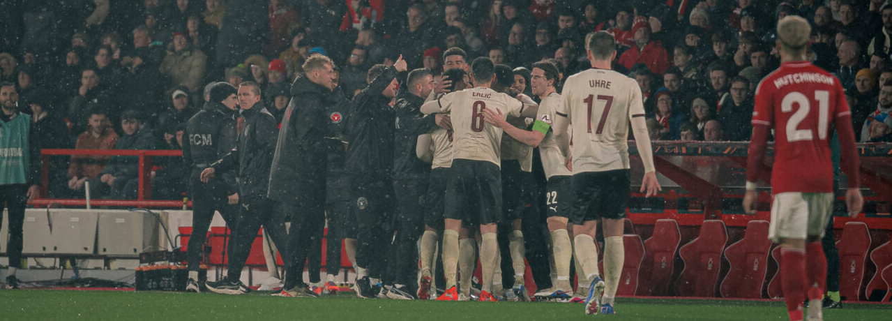 欧联杯——曹圭成头槌制胜，诺丁汉森林0-1爆冷不敌中日德兰