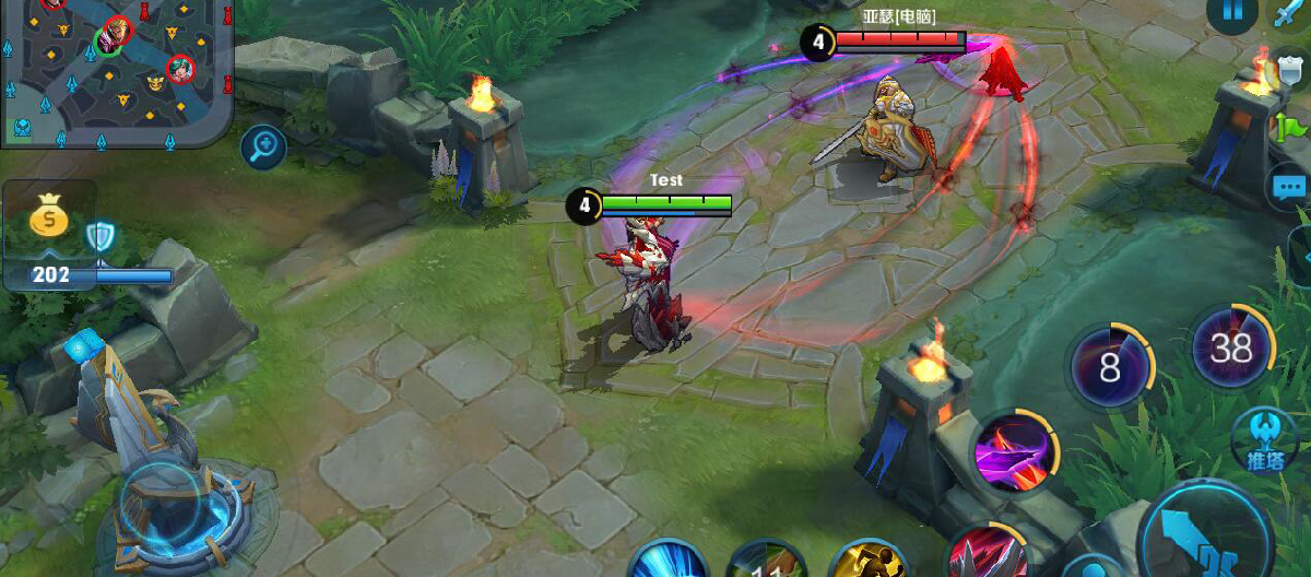 Angela không có giai đoạn yếu đuối; sự hiện diện của ba người này đã cướp đi sự can đảm để cô ấy phát huy kỹ năng tối thượng của mình. (II)