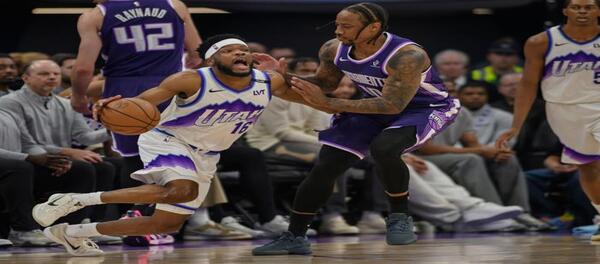 DeRozan's 41 points shone as the Kings defeated the Jazz 116-111.