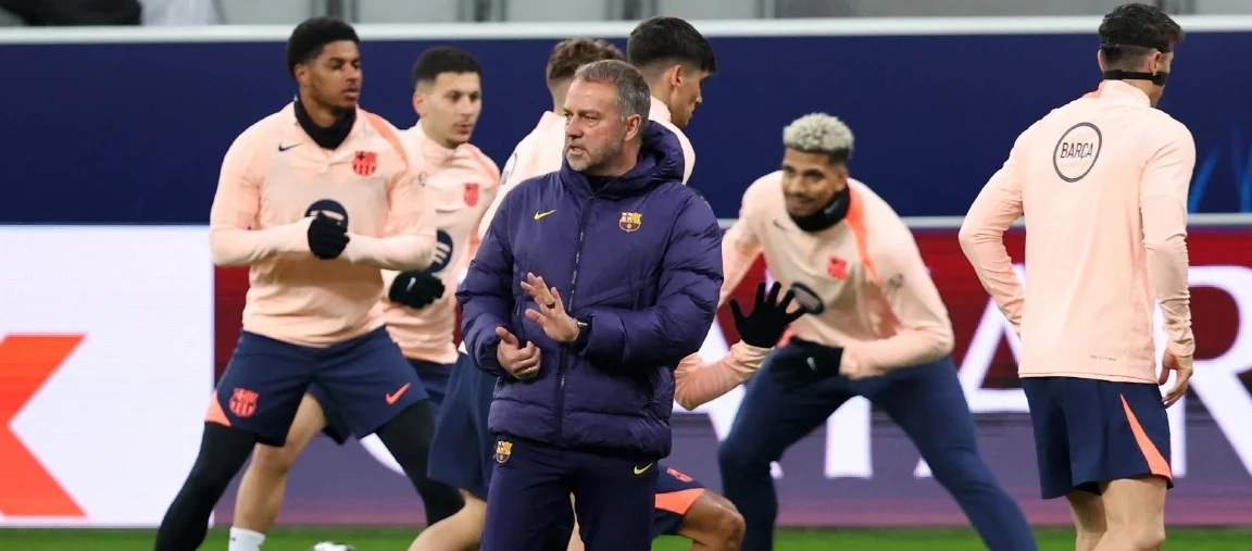 Flick kêu gọi Barcelona giữ vững tinh thần lạc quan trong trận tái đấu với Newcastle.