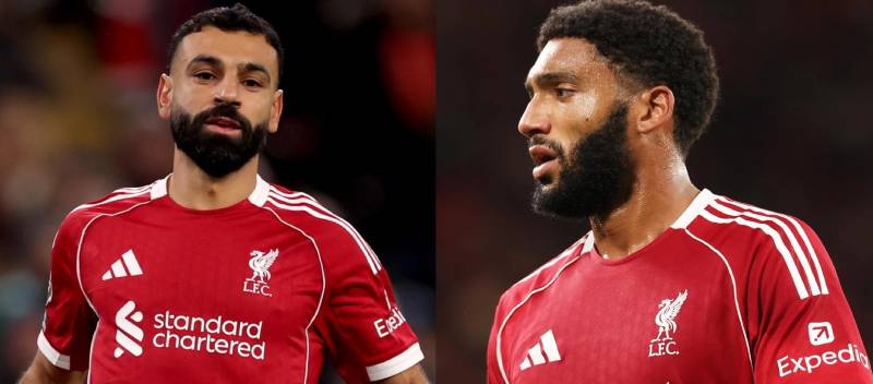 Salah is out for the away game against Brighton due to a muscle injury, and Gomez's participation is doubtful.