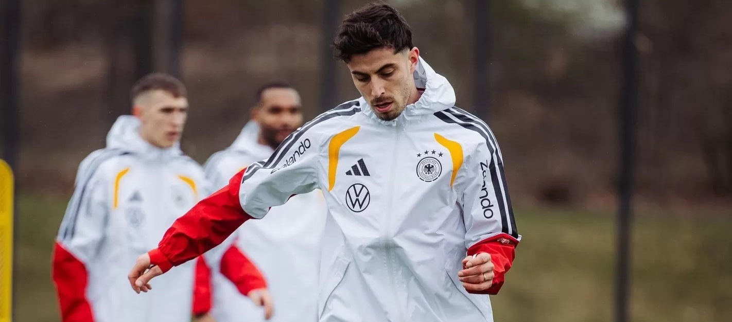 ฮาเวอร์ตซ์ดีใจเป็นอย่างยิ่งที่ได้กลับมาติดทีมชาติเยอรมนีอีกครั้งหลังจากหายจากอาการบาดเจ็บ