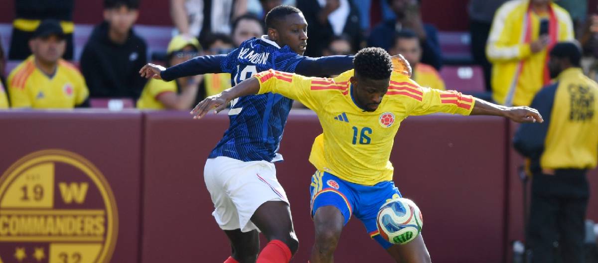 Randall Kolo Mohani melakukan penampilan pertamanya untuk tim nasional Prancis sebagai pemain Tottenham Hotspur.